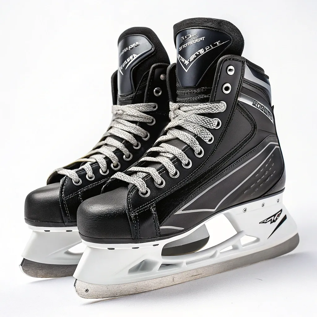 A pair of professional hockey skates