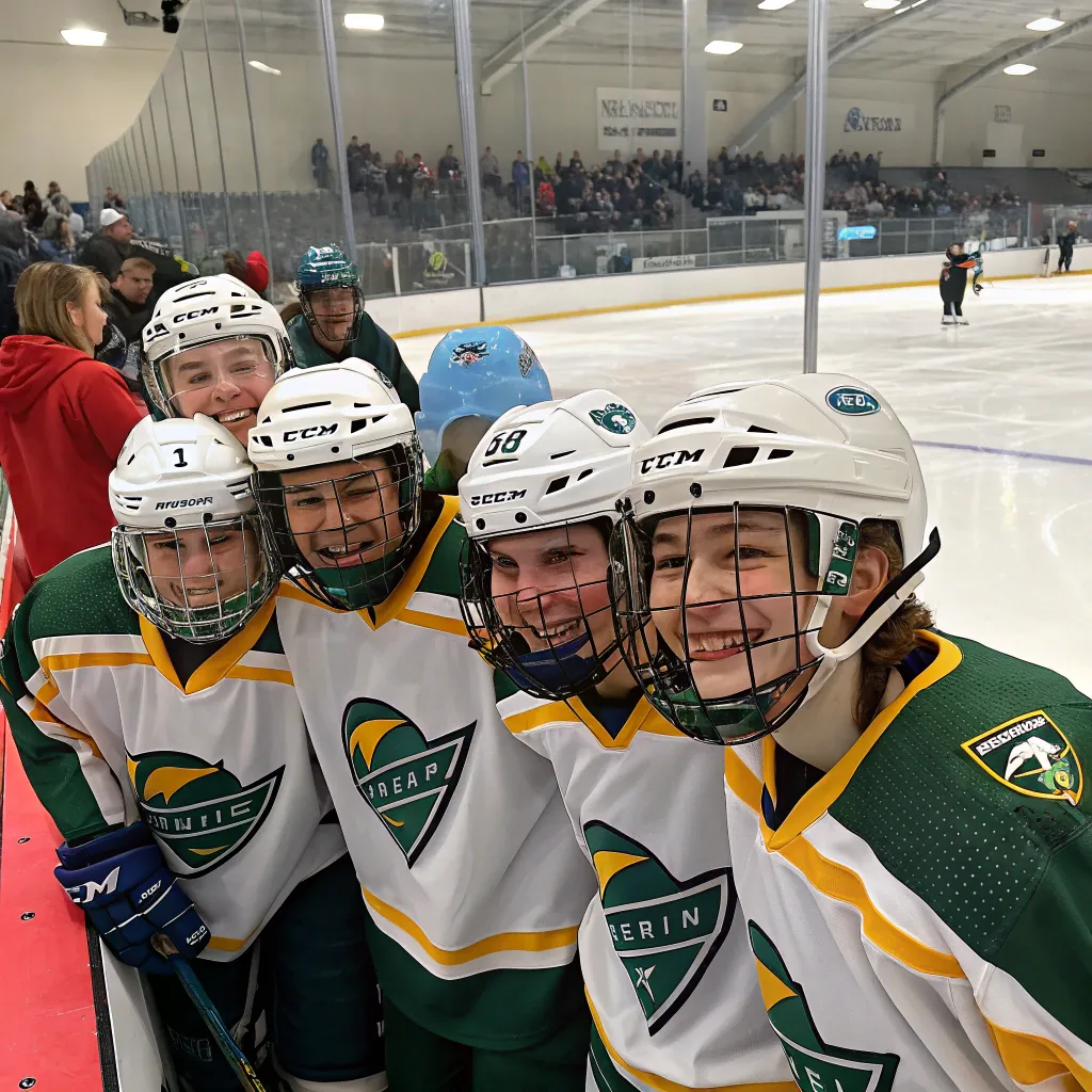 Hockey team group photo